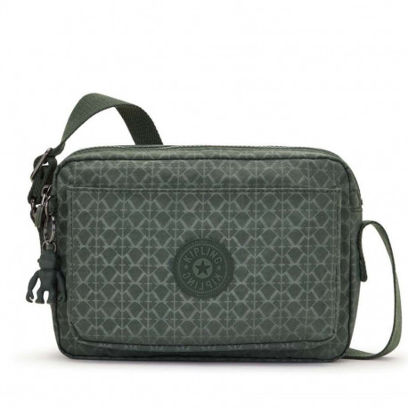 Сумка Kipling ABANU M Sign Green Emb (F6C) KI6831_F6C