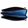 Сумочка Piquadro Blue Square на молнии с 3 отдел. AC2925B2/BLU2