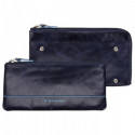 Сумочка Piquadro Blue Square на молнии с 3 отдел. AC2925B2/BLU2
