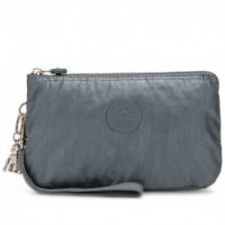 Сумочка / Клатч Kipling CREATIVITY XL Steel Gr Metal (H55) K15813_H55