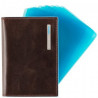 Кредитниця коричнева Piquadro Blue Square (7,5х10)