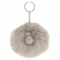 Брелок Kipling POMPOM MONKEY Grey Metallic (29E) K01658_29E