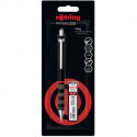 Набор Rotring TIKKY Black (ISO) PCL 0,5 + Грифели 0,5мм HB (12) блистер R2221240