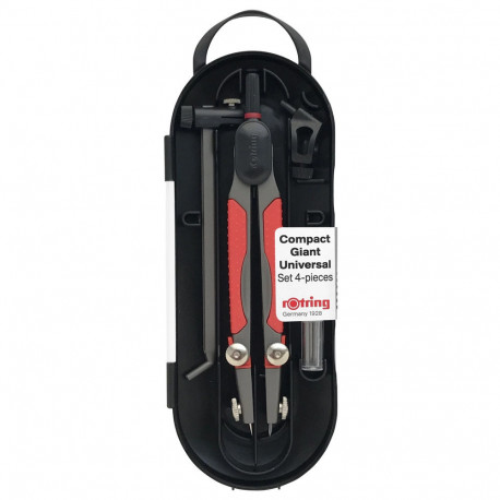 Циркуль Rotring COMPACT готовальня 4 предмети D540 S0676560