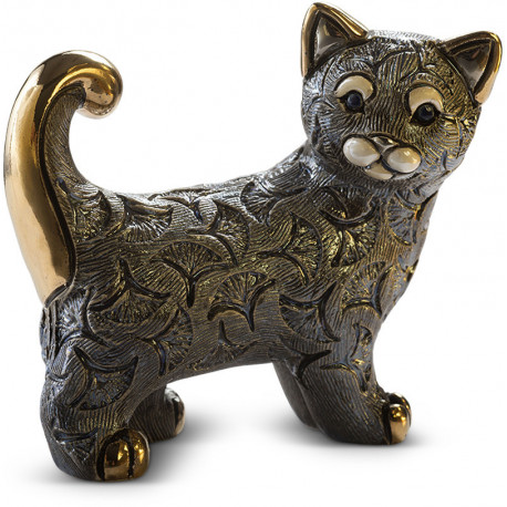 Фігурка/статуетка De Rosa Rinconada Кішка Чорна (5x10x9) Dr213f-14