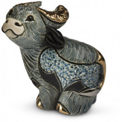 Фігурка/статуетка De Rosa Rinconada Бичок Синій (7x8x6) Dr429a-f-74
