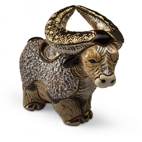 Фігурка/статуетка De Rosa Rinconada Бик Золотистий (11x10x8) Dr229m-f-74