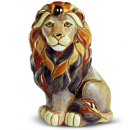 Фігурка De Rosa Rinconada Emerald Лев - Цар Звірів (сидячи) Dr1008-44