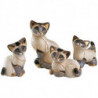 Фигурка De Rosa Rinconada Families Котенок Сиамский Лежащий Dr322b-f-20