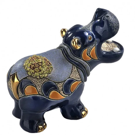 Фигурка De Rosa Rinconada Families Гиппопотам Синий Dr167f-77