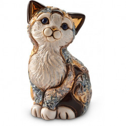 Фігурка/статуетка De Rosa Families Кошеня Плямисте сидить Dr444f-81