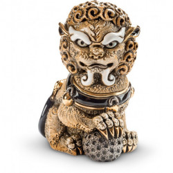 Фігурка/статуетка De Rosa Families Лев Фу Коричневий Dr249c-f-44