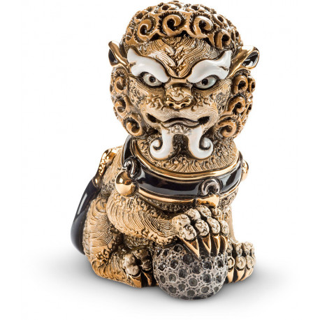 Фігурка/статуетка De Rosa Families Лев Фу Коричневий Dr249c-f-44