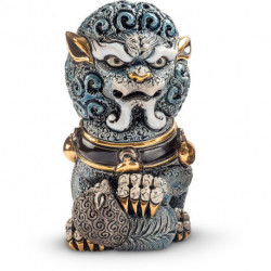 Фігурка/статуетка De Rosa Families Левиця Фу Синя Dr250b-f-44