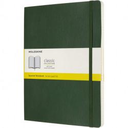 Записник Moleskine Classic великий / Клітинка Миртовий Зелений М’який QP622K15