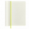 Записная книжка Moleskine Classic средняя / Линейка Лимонная Зеленая Мягкий QP616C2