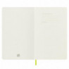 Записная книжка Moleskine Classic средняя / Линейка Лимонная Зеленая Мягкий QP616C2