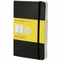 Записник Moleskine Classic кишеньковий / Клітинка Чорний QP612