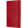 Записник Moleskine Classic середній / Лінійка Червоний QP616F2