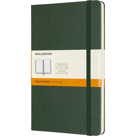 Записная книжка Moleskine Classic средний / Линия Миртовый Зеленый QP060K15