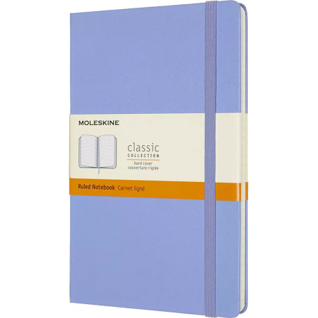 Записная книжка Moleskine Classic средний / Линия Голубая Гортензия QP060B42