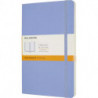 Записная книжка Moleskine Classic средняя / Линия Голубая Гортензия QP616B42