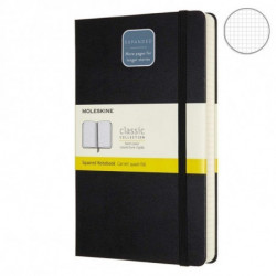 Записник Moleskine Classic Expanded середній / Клітинка Чорний QP061EXP