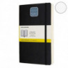 Записник Moleskine Classic Expanded середній / Клітинка Чорний М'який QP617EXP