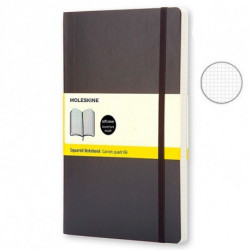 Записник Moleskine Classic середній / Клітинка Чорний М’який QP617