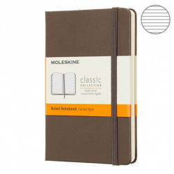 Записник Moleskine Classic середній / Лінійка Коричневий QP060P14