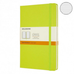 Записник Moleskine Classic середній / Лінійка Лимонний Зелений QP060C2