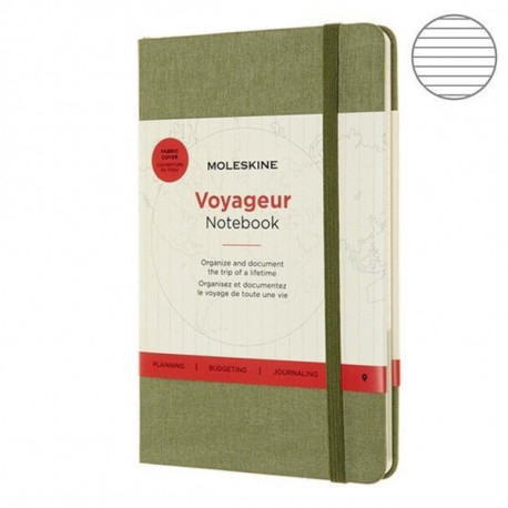 Записная книжка Moleskine Вояжер медиум / Зеленый Вяз VN002K16