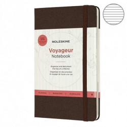 Записная книжка Moleskine Вояжер медиум / Кофейный Коричневый VN002P2