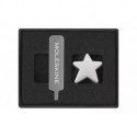 Кліпса Moleskine – Срібна зірка PINSTARSILV