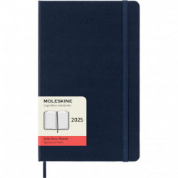 Ежедневник Moleskine 2025 средний / Сапфир DHB2012DC3Y25