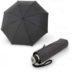 Зонт Knirps C.041 Chrome Matt Small Manual Melange Black Kn95-8041-4119