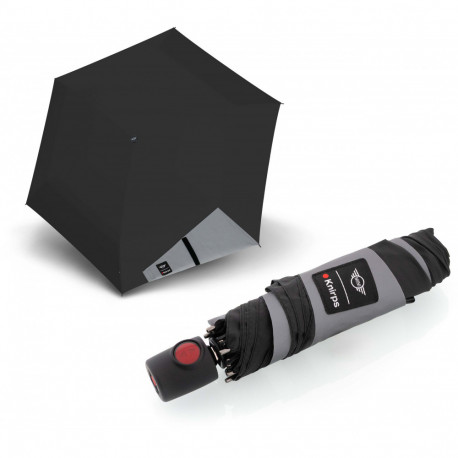 Парасолька Knirps Mini Duomatic Reflective Black Kn95-8100-7156