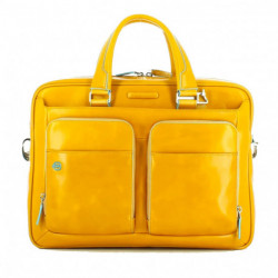 Сумка для ноутбука Piquadro Blue Square (B2) Yellow CA2849B2-G