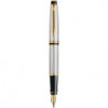 Ручка перьевая Waterman EXPERT Stainless Steel GT FP M 10 042.M
