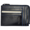 Кредитниця Piquadro Blue Square (B2) Black PU1243B2R-N