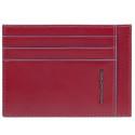 Кредитниця Piquadro Blue Square (B2) Red PP2762B2R_R