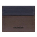 Кредитница Piquadro Harper (AP) Blue-Dark Brown PP6855APR_BLUTM