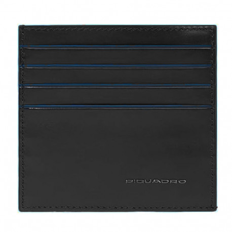 Кредитниця Piquadro Blue Square (B2) Black PP6553B2R-N