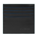 Кредитниця Piquadro Blue Square (B2) Black PP6553B2R-N