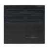 Кредитниця Piquadro Blue Square (B2) Black PP6553B2R-N