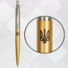 Набор Parker JOTTER XL UKRAINE Matt Gold CT BP Трезубец (ручка шариковая + блокнот Parker)