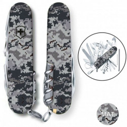 Складной нож Victorinox SWISSCHAMP ARMY Пиксель синий 1.6795.3.W3942p