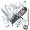 Складной нож Victorinox SWISSCHAMP ARMY Пиксель синий с крас. лого 1.6795.3.W3943p