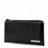 Ключниця Piquadro Blue Square на блискавці (14х7)