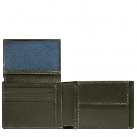 Портмоне Piquadro Philip (W136) Green PU1392W136R_VE
